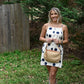Polka Dot Barrel Mini Dress - She Chester