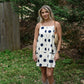 Polka Dot Barrel Mini Dress - She Chester