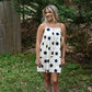 Polka Dot Barrel Mini Dress - She Chester