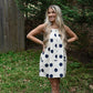 Polka Dot Barrel Mini Dress - She Chester