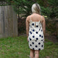 Polka Dot Barrel Mini Dress - She Chester