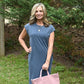 Polly Mineral Wash Midi Dress - She Chester