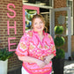 Pop of Pink Blouse - She Chester