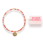 Pray Charm Sprinkle Bracelet: Standard 6.75 inch - She Chester