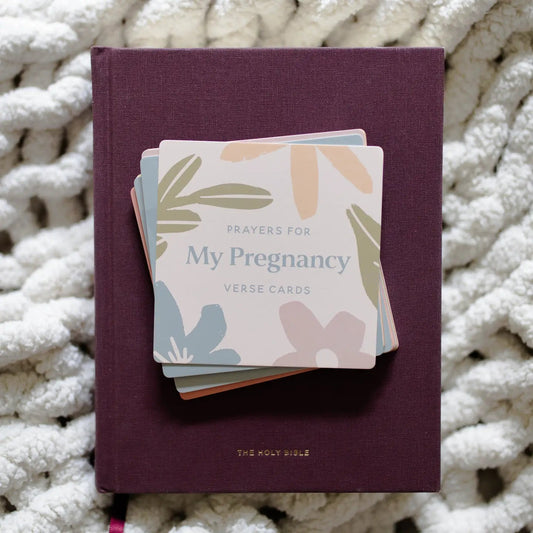 Prayers For My Pregnancy Verse Cards - She Chester