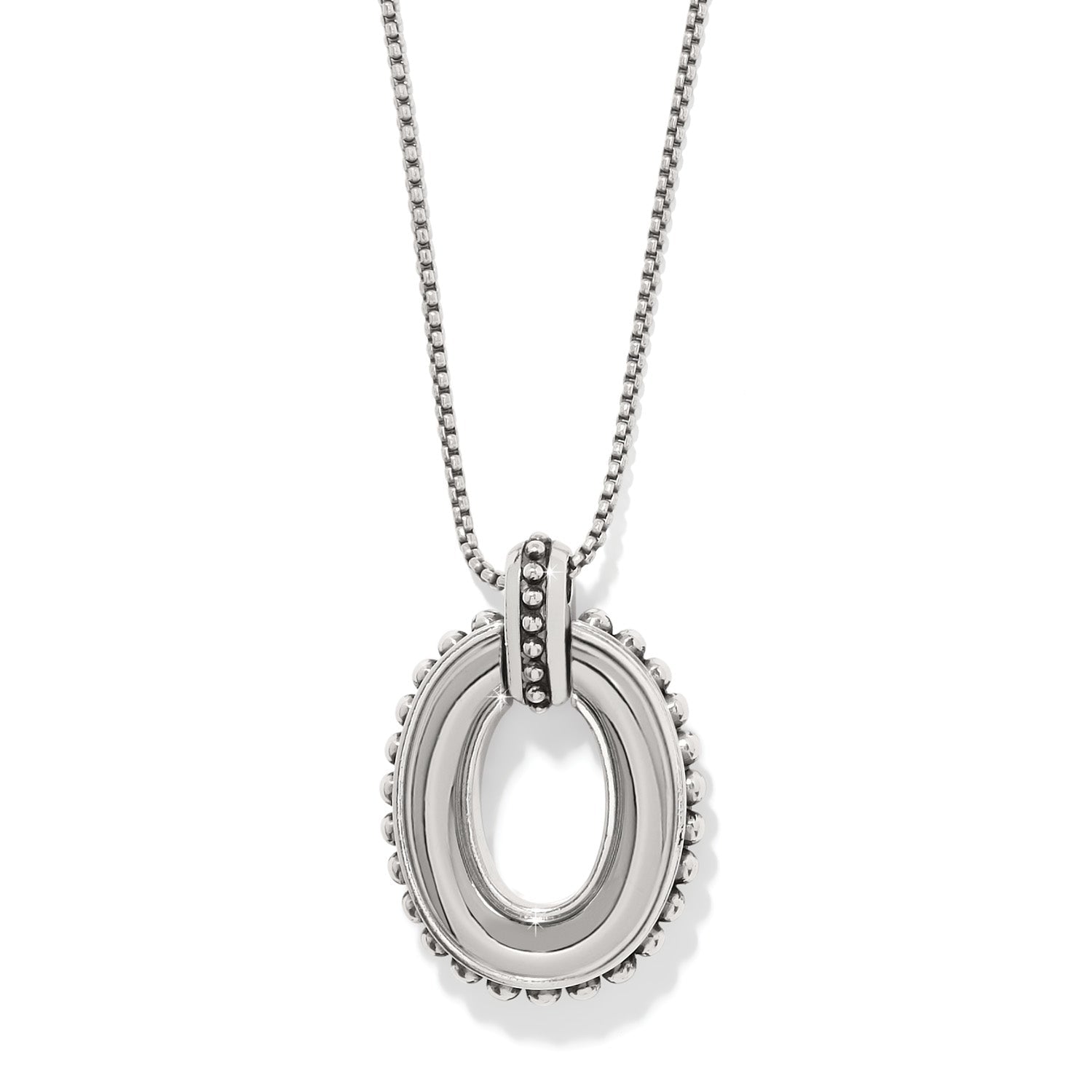 Pretty Tough Link Necklace Pendant JM0213 - She Chester