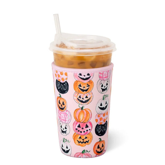 Pumpkin Stacks Iced Cup Coolie (Medium) - She Chester
