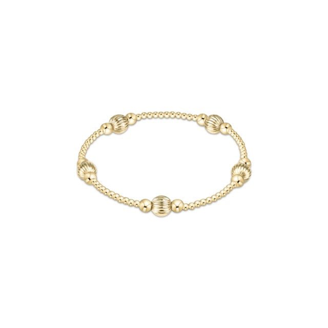 Purpose Dignity 6mm Bead Bracelet - Gold - She Chester