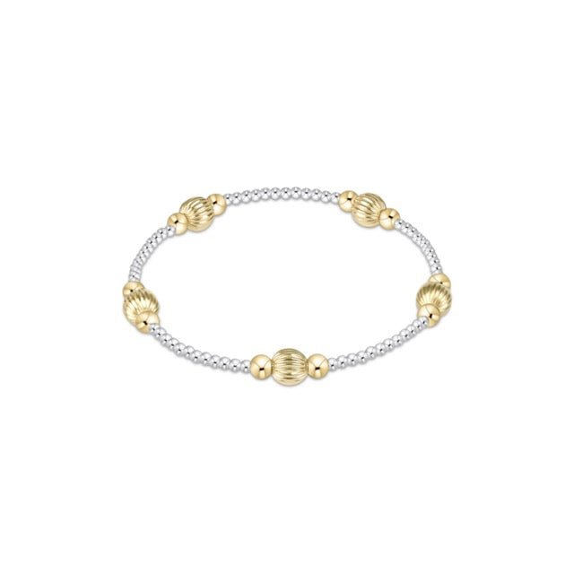 Purpose Dignity 6mm Bead Bracelet - Mixed Metal - She Chester