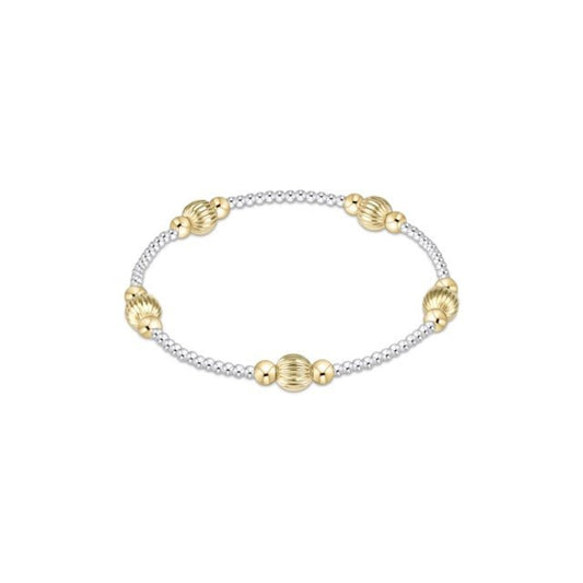 Purpose Dignity 6mm Bead Bracelet - Mixed Metal - She Chester