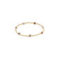 Purpose Gemstone 4mm Bracelet - Botswana Agate - She Chester