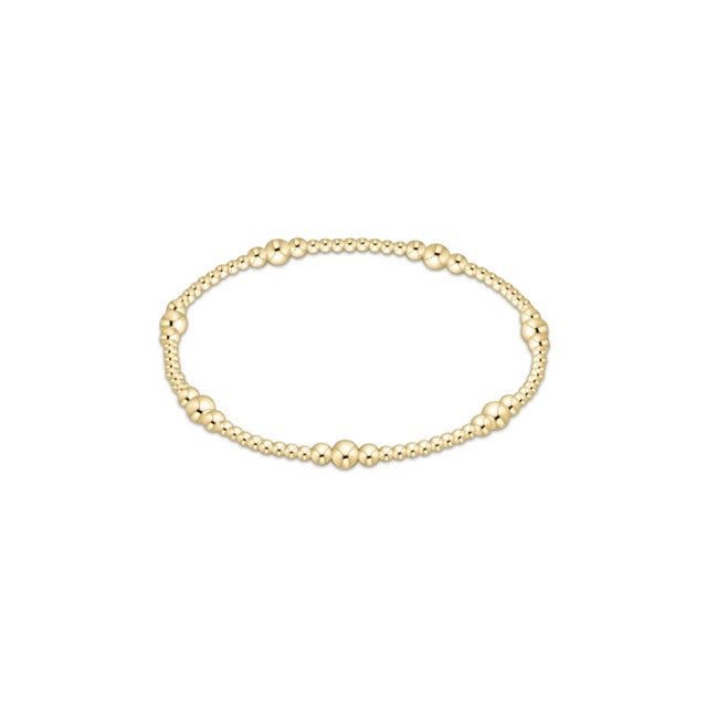 Purpose Gold 4mm Bead Bracelet - She Chester