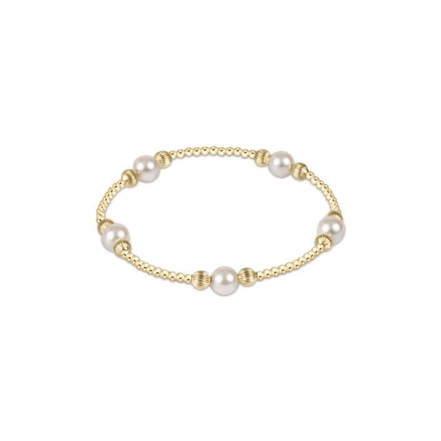 Purpose Pearl 6mm Bead Bracelet - Dignity - She Chester