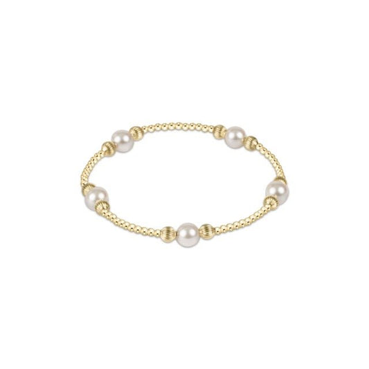 Purpose Pearl 6mm Bead Bracelet - Dignity - She Chester