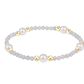 Purpose Pearl 6mm Gem Bracelet - Aquamarine - She Chester