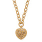 Contempo Gold Heart Necklace JM0020