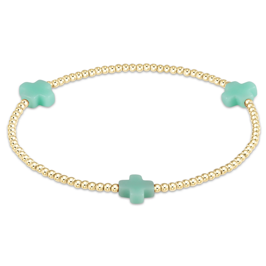 Signature Cross Gold 3MM Mint