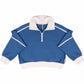 Quarter Zip Contrast Dark Blue SS - She Chester