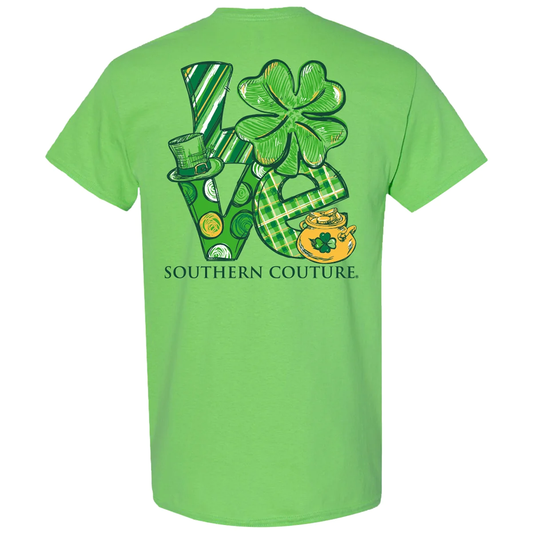 St Pattys Shamrock Love Short Sleeve -