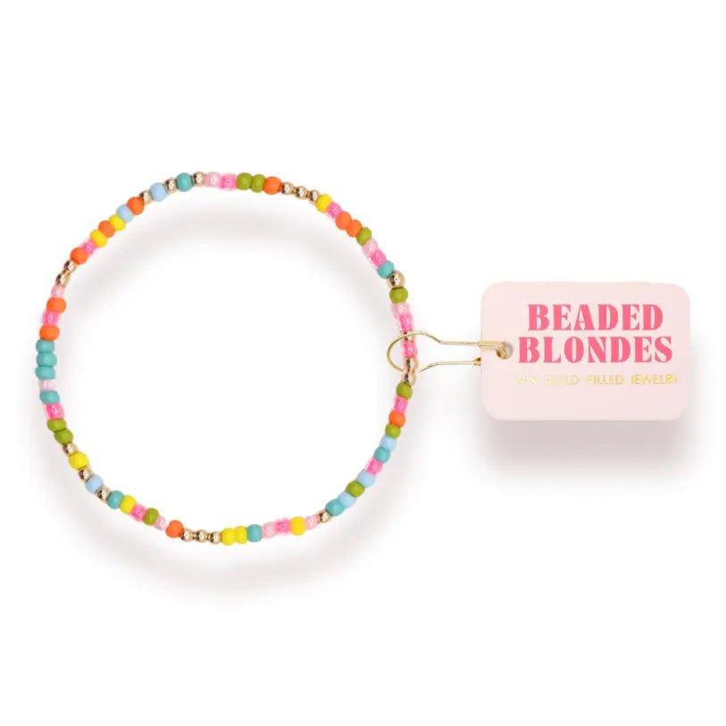 Rainbow Sprinkle BB Standard Bracelet - She Chester