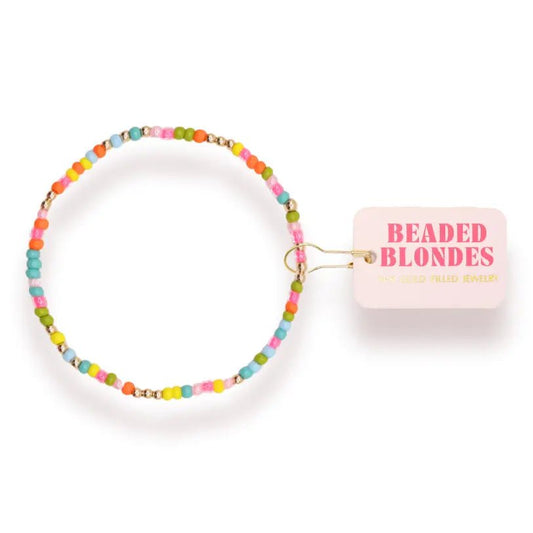 Rainbow Sprinkle BB Standard Bracelet - She Chester