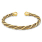 Raven Twist Mesh Cuff Bracelet - She Chester