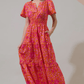 Rea Floral Palmer Poplin Tiered Maxi Dress - She Chester