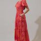 Rea Floral Palmer Poplin Tiered Maxi Dress - She Chester