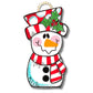 Red Snowman DK Insert - She Chester