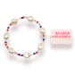 Red, White and Blue Sadie Sprinkle Bracelet: Standard 6.75 inch - She Chester