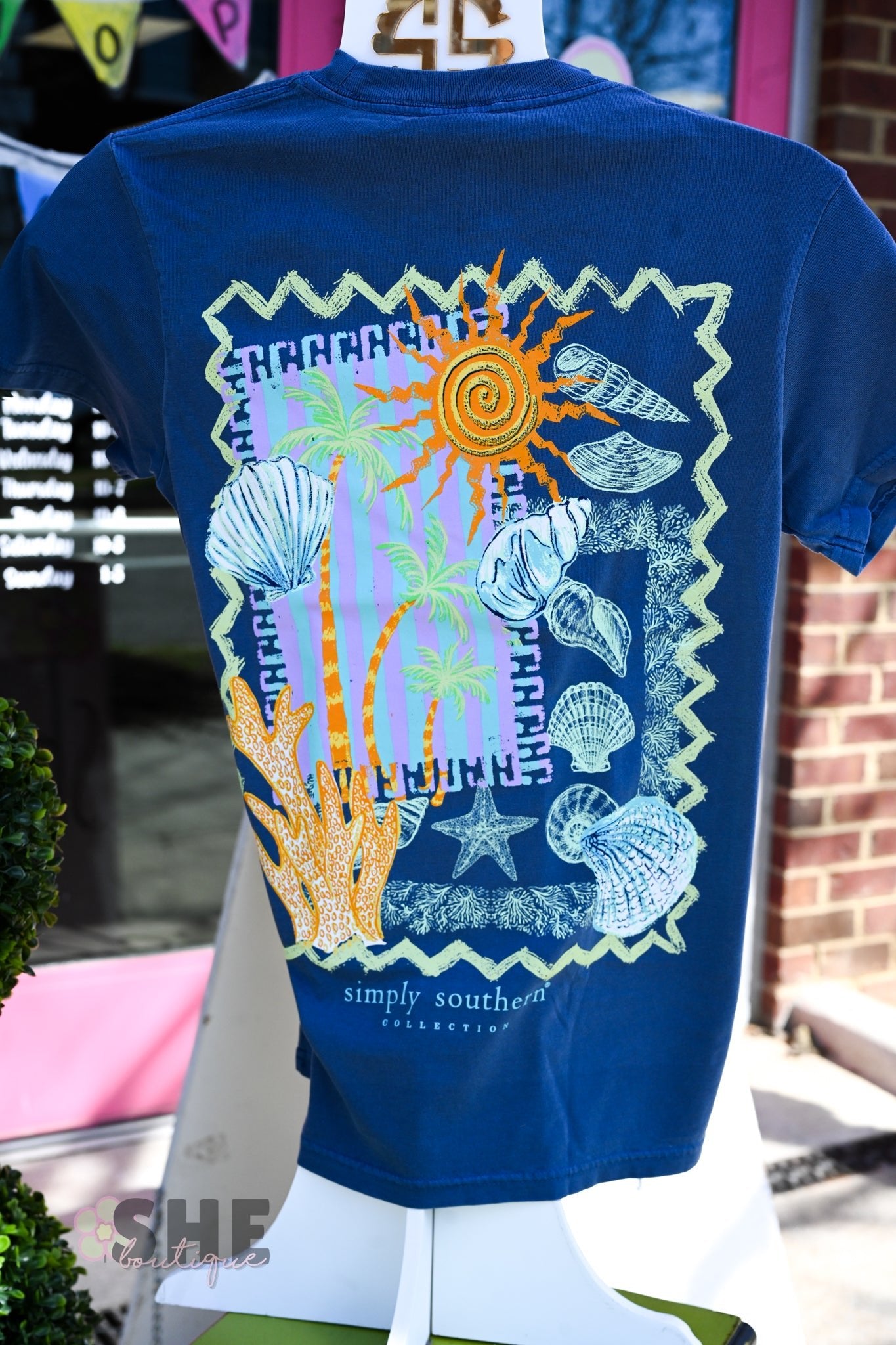 Reef Mineral Wash Tee - She Chester