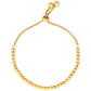 Regina Beaded Ball Bracelet - Gold 83 - She Chester