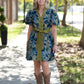 Ren Olive Floral Dress - She Chester