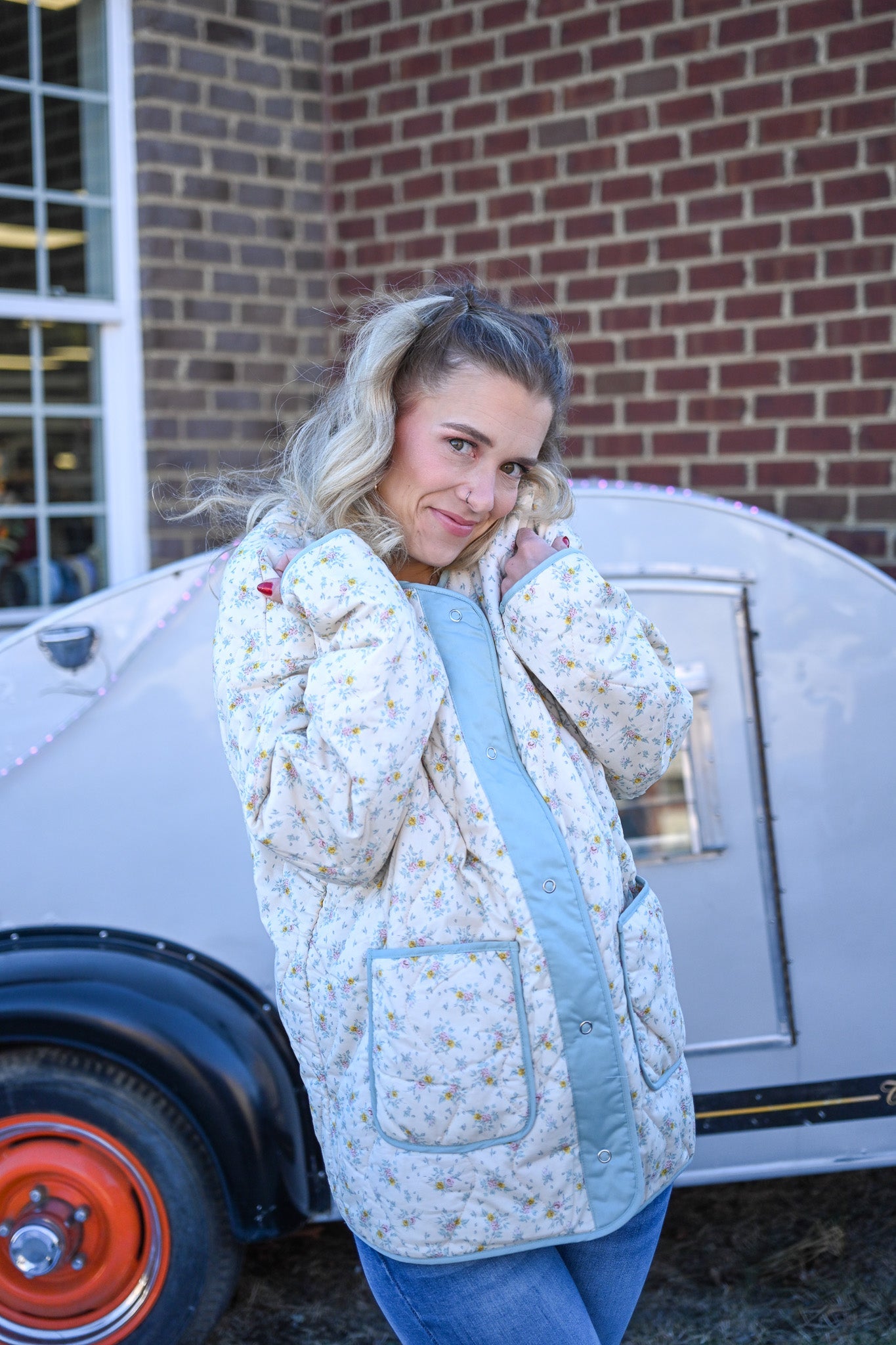 Reversible Quilted Puffer - She Chester
