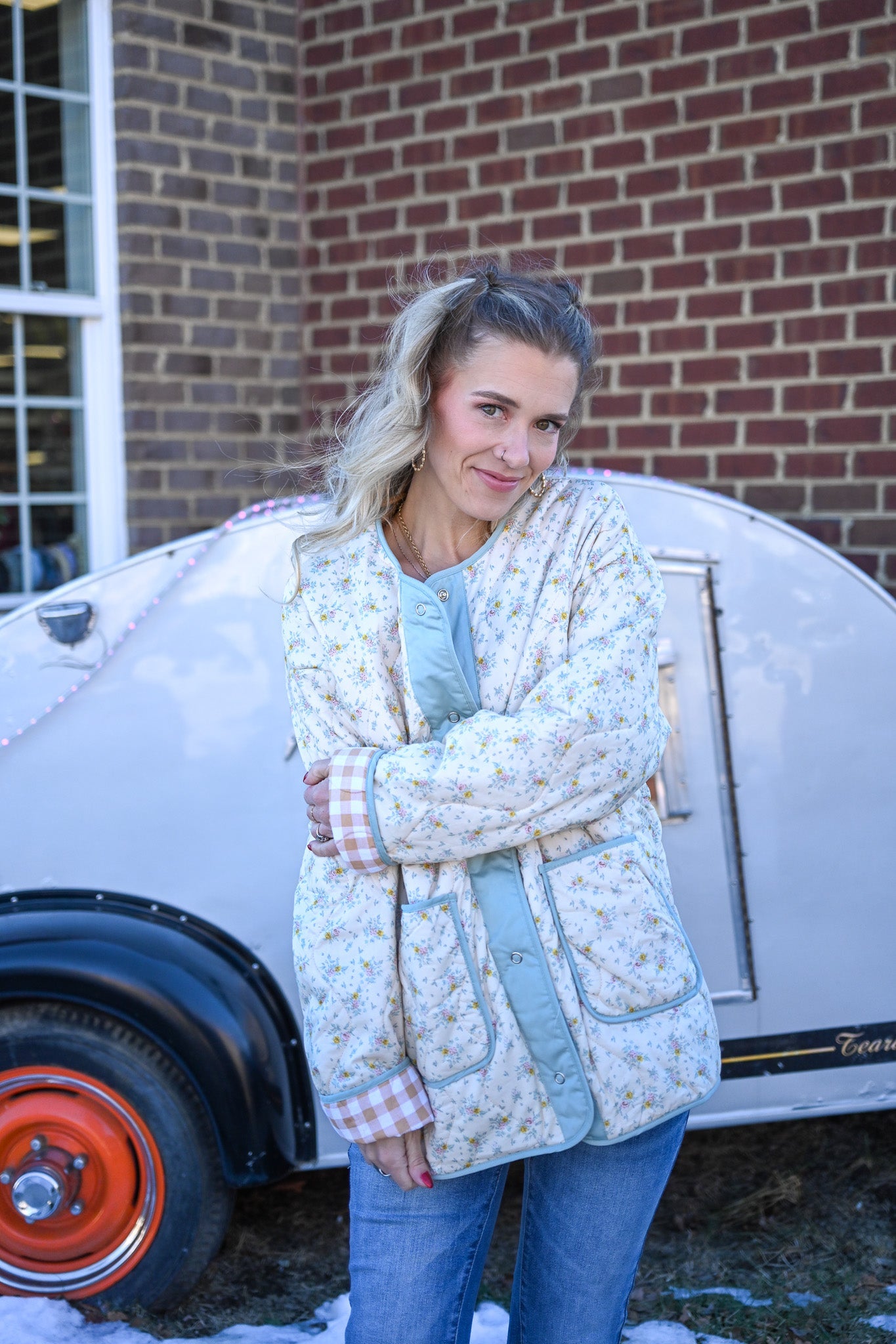 Reversible Quilted Puffer - She Chester