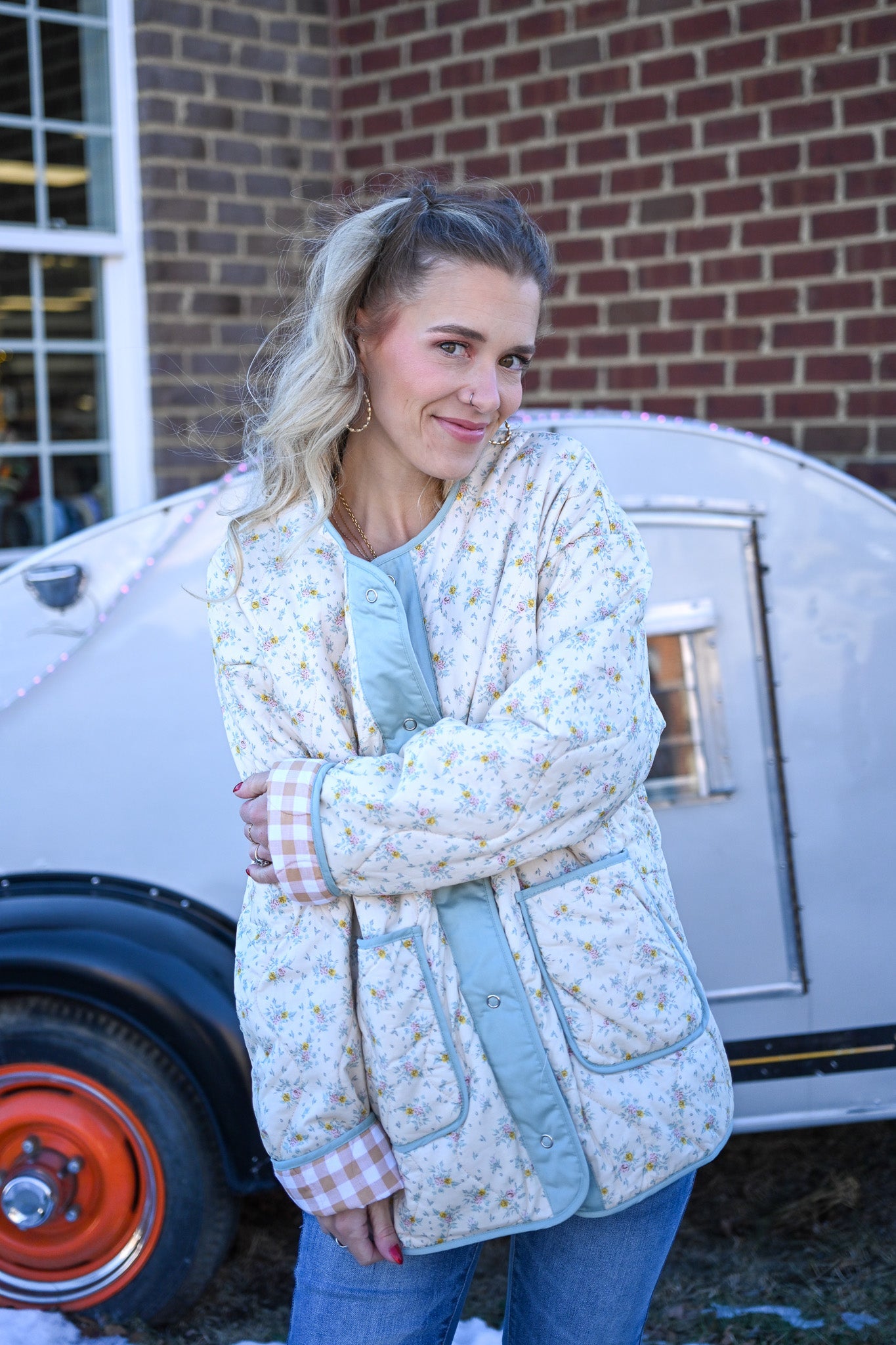 Reversible Quilted Puffer - She Chester