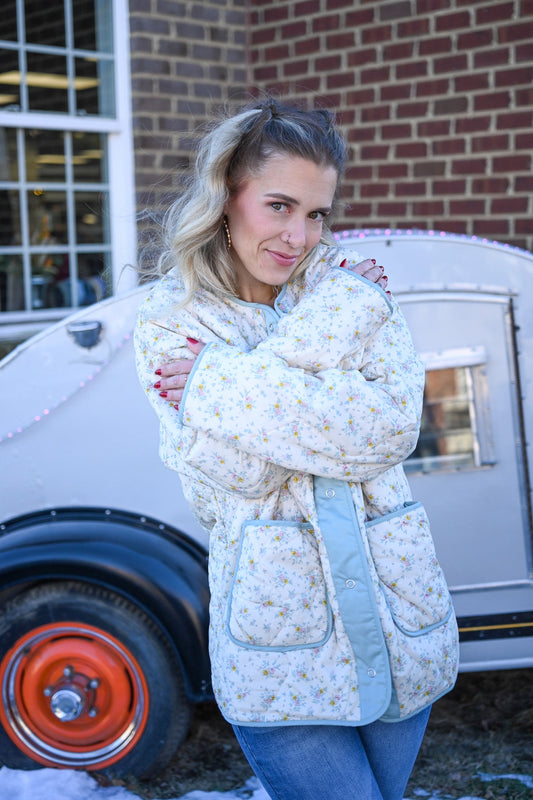 Reversible Quilted Puffer - She Chester