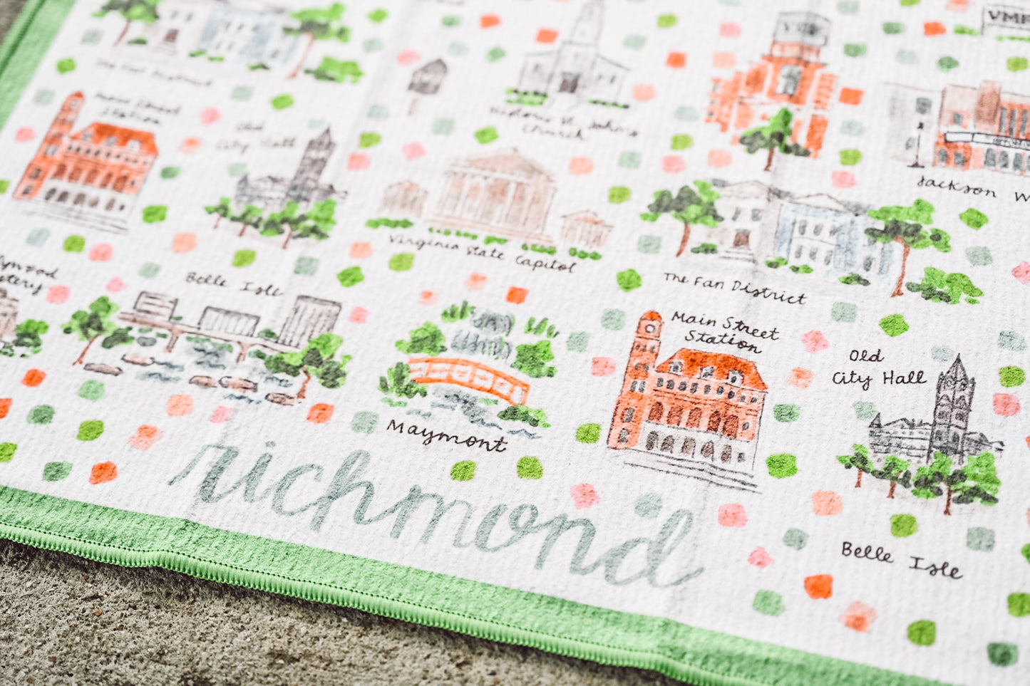 Richmond Tea Towel - She Chester