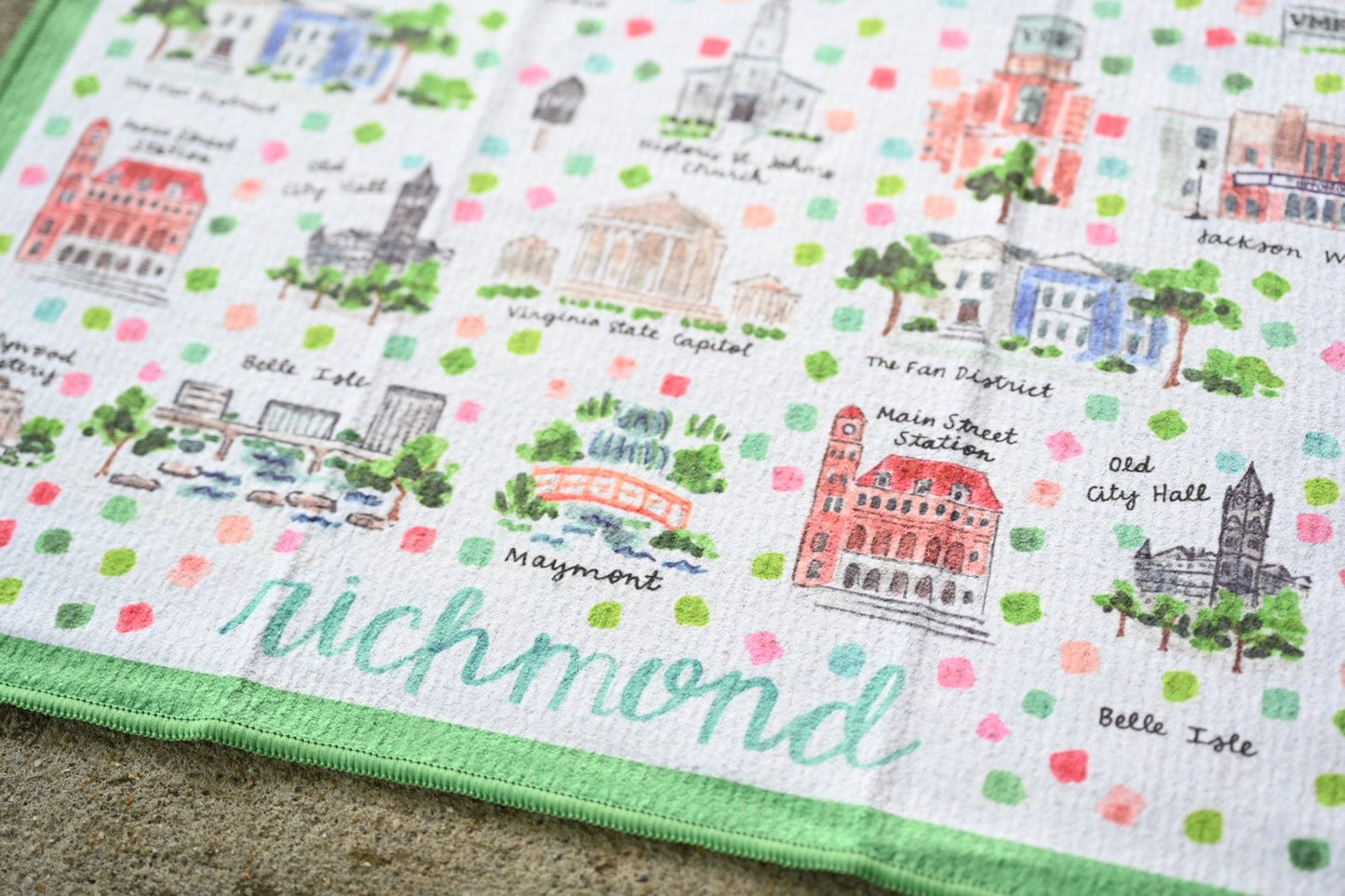 Richmond Tea Towel - She Chester