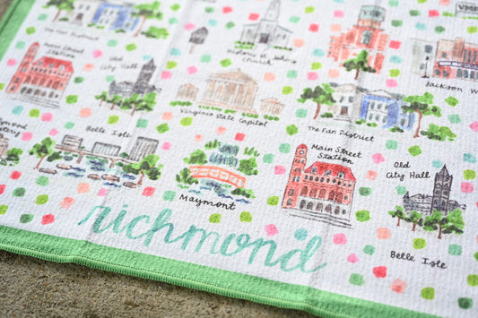 Richmond Tea Towel - She Chester