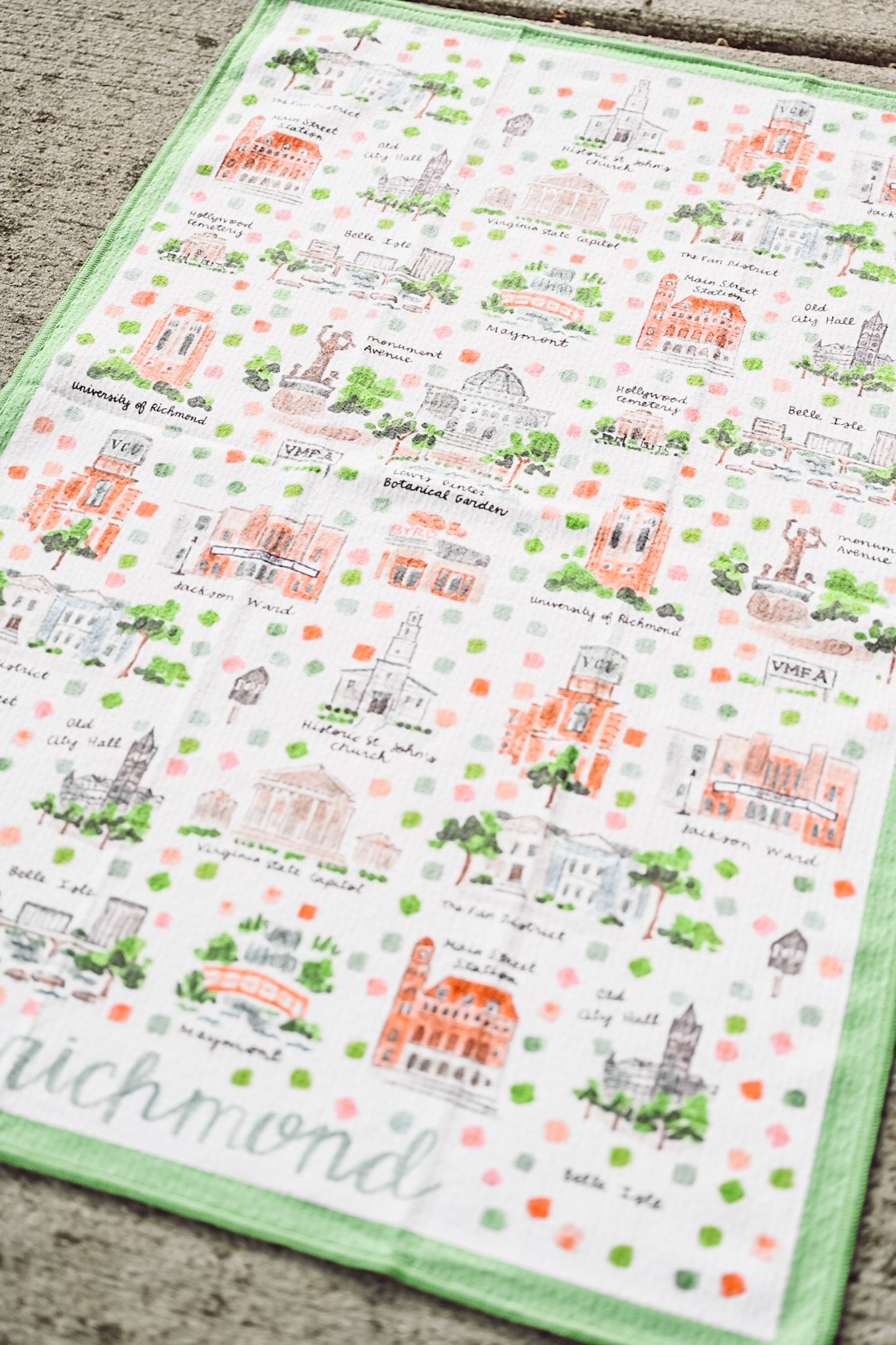 Richmond Tea Towel - She Chester