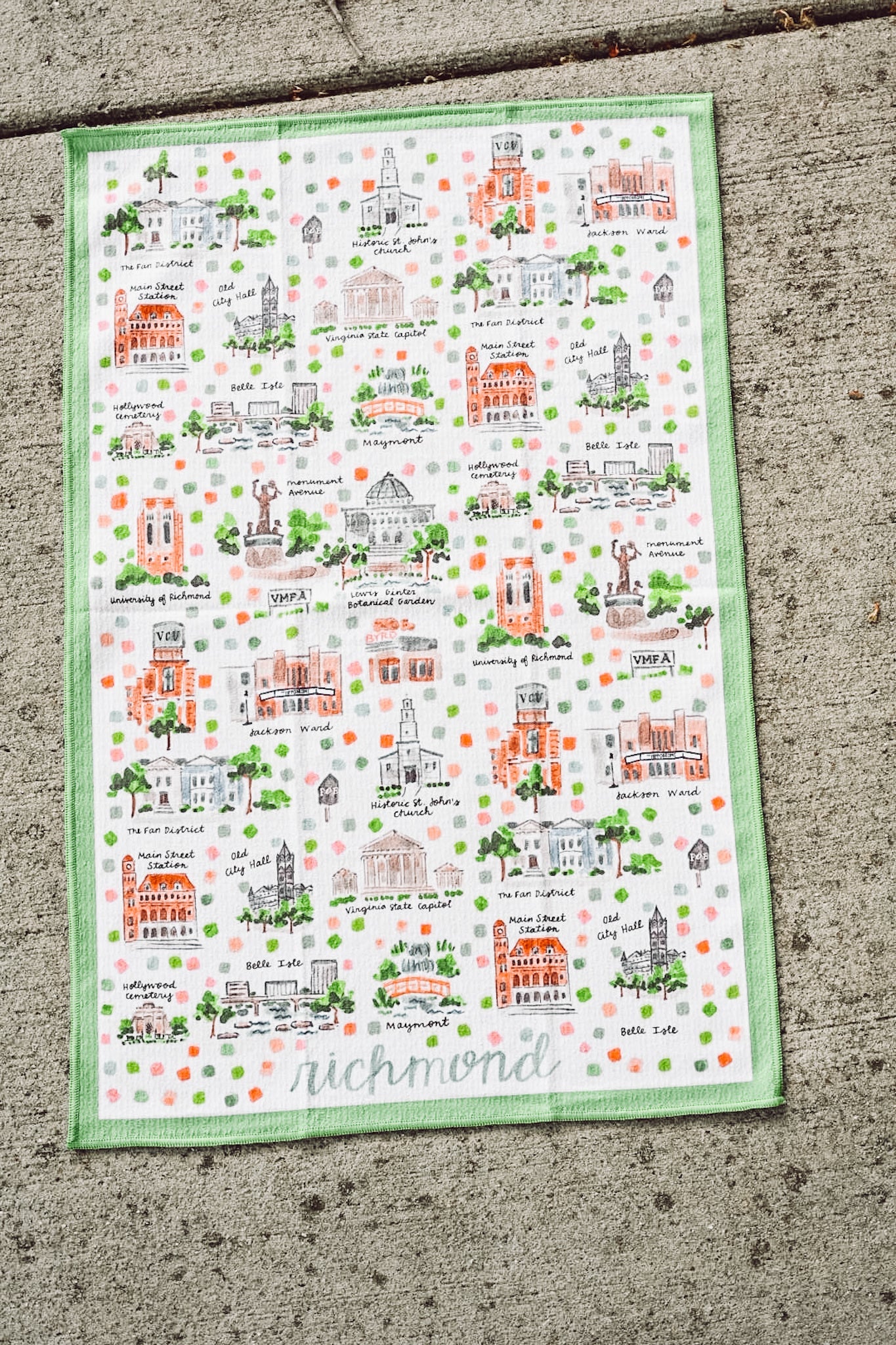 Richmond Tea Towel - She Chester