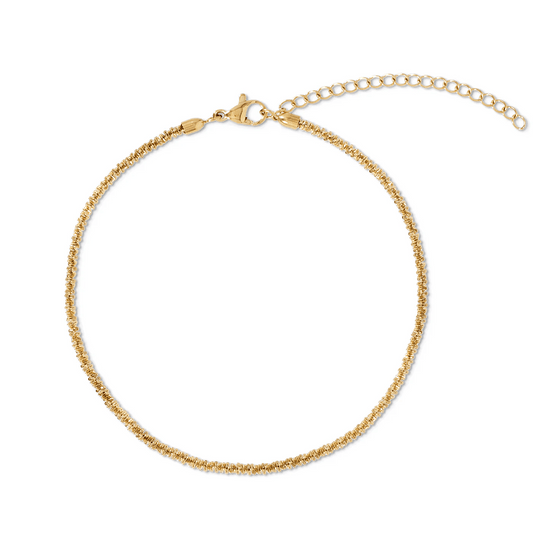 Rita Dainty Gold Chain Anklet - She Chester