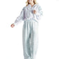 Robins Egg Flower SS Pant - She Chester