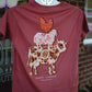Rooster Sheep Cow Tee - She Chester