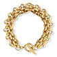Rosalinda Chunky Chain Toggle Bracelet - She Chester