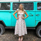 Rosebud Ruffle Sleeve Midi Dress - She Chester