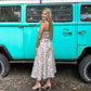 Rosebud Ruffle Sleeve Midi Dress - She Chester
