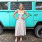 Rosebud Ruffle Sleeve Midi Dress - She Chester