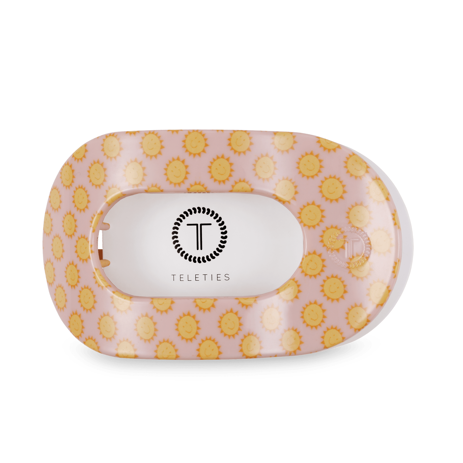 Round Flat Hair Clip | Large | Sunny Days Ahead - She Chester